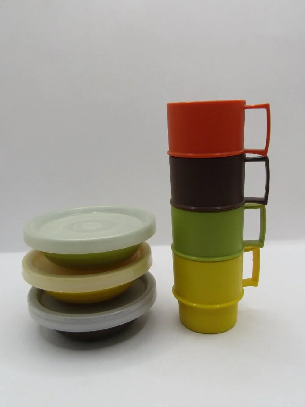 Lot of 10 Piece Tupperware Toy Dishes